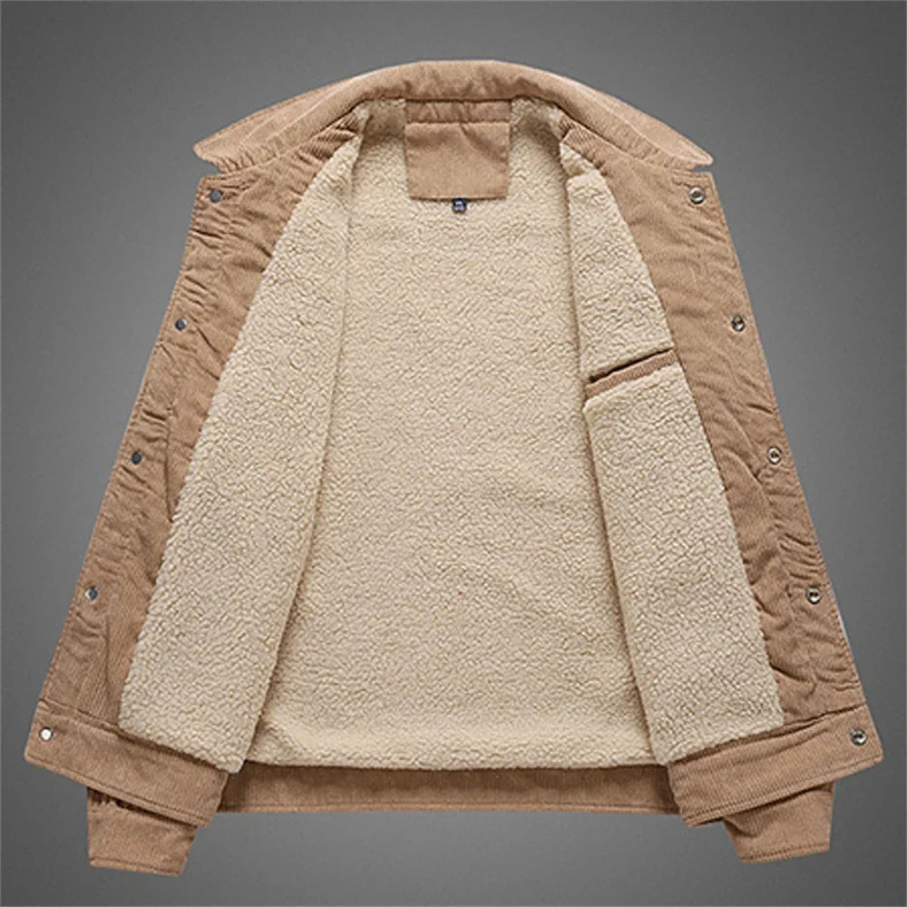 Elegante Jacke aus warmem Cord