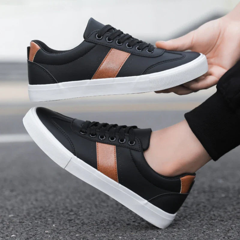 Sapatos de couro elegantes