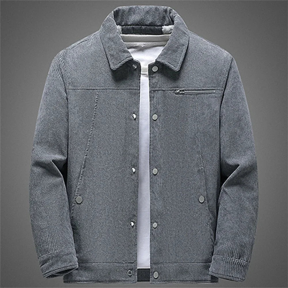 Elegante Jacke aus warmem Cord