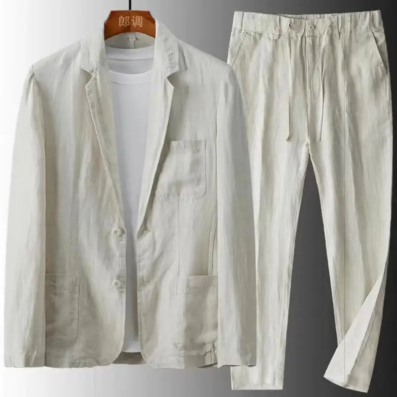 Conjunto de linho premium