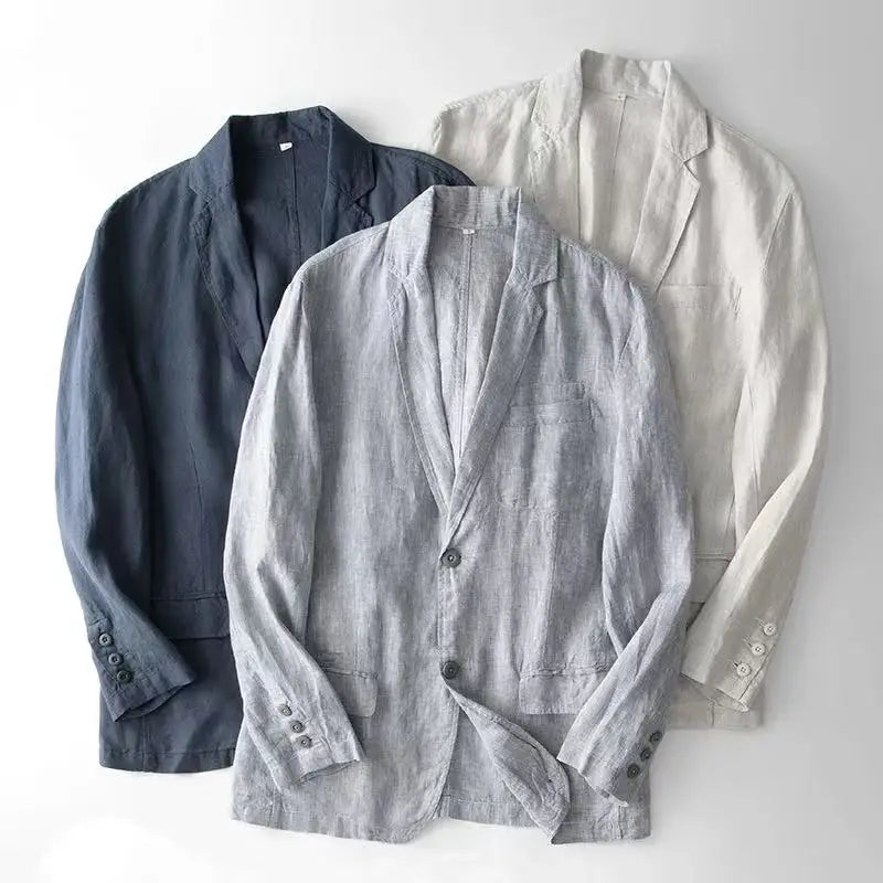Eleganter Leinenblazer