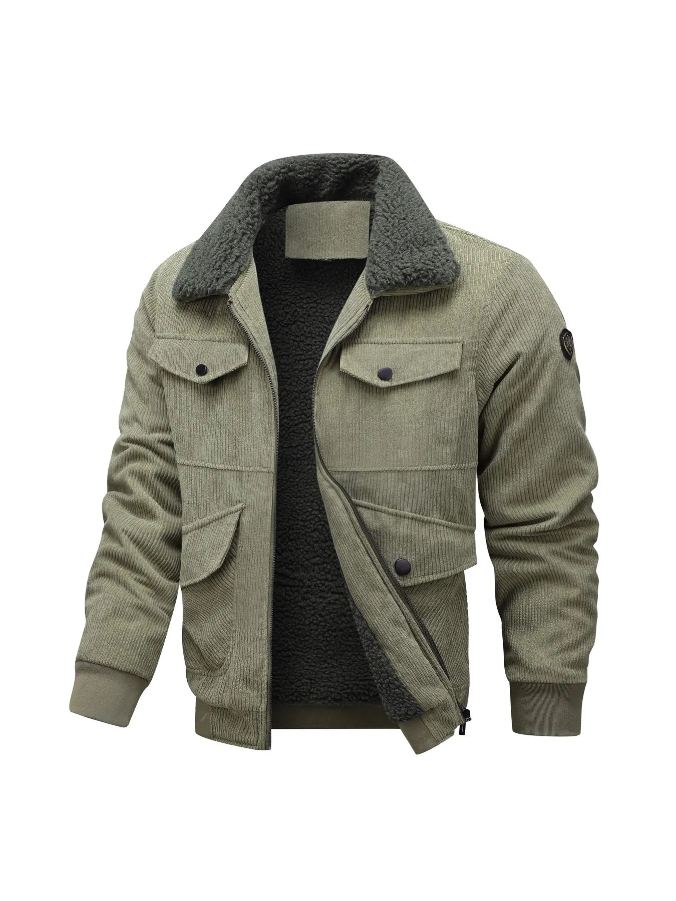 Casaco de bombazina elegante