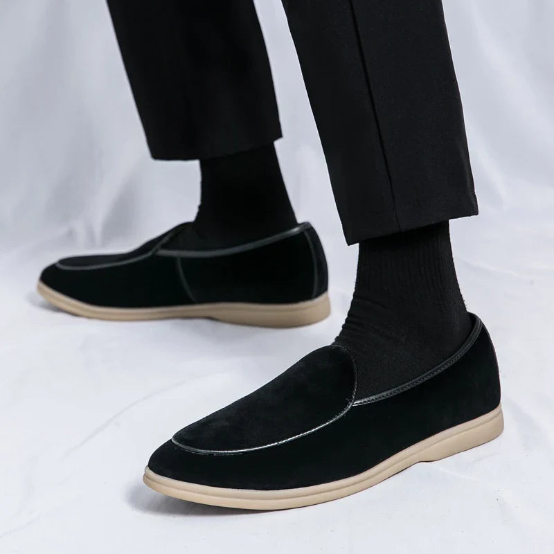 Mocassins de camurça chiques