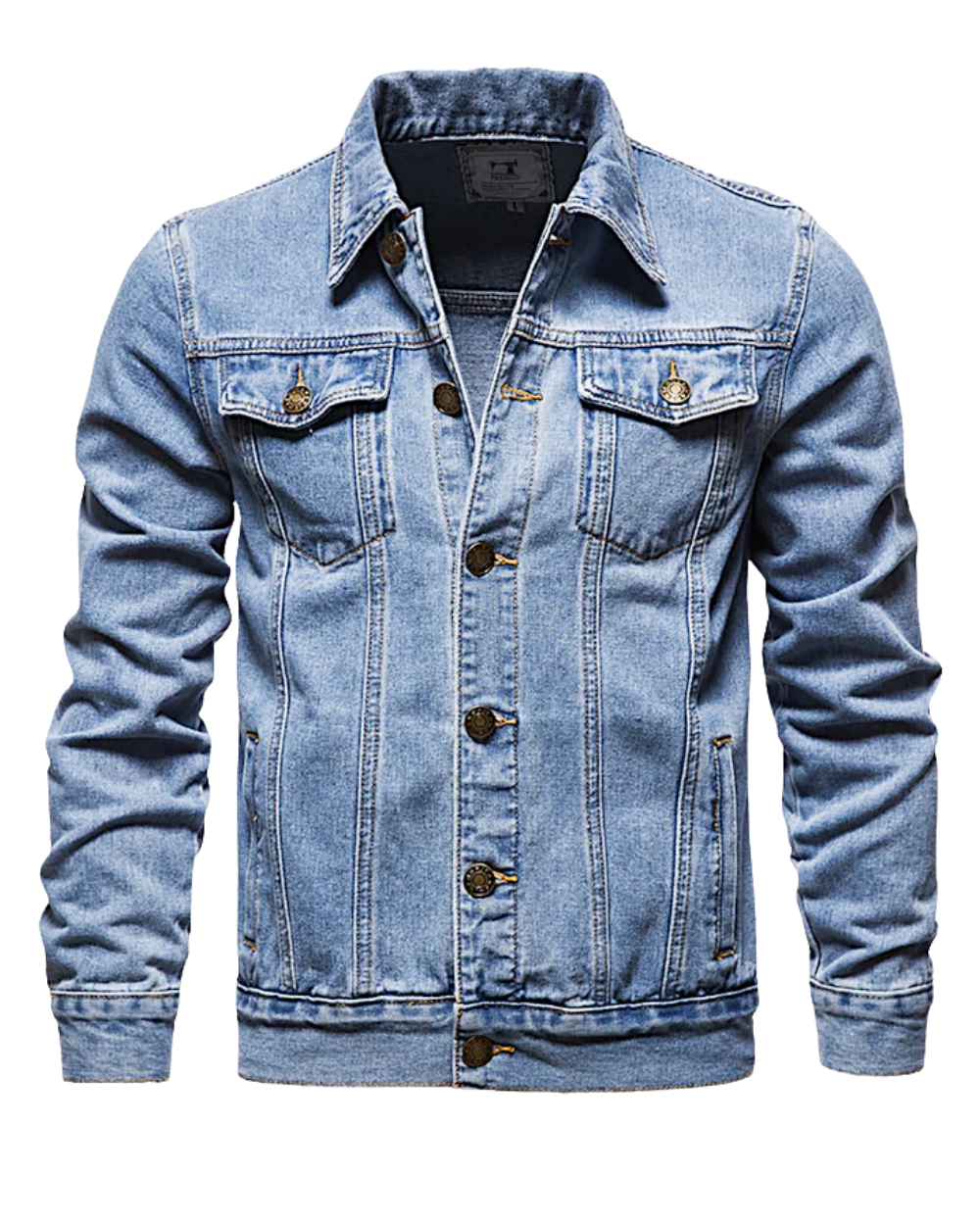 Casaco de ganga elegante