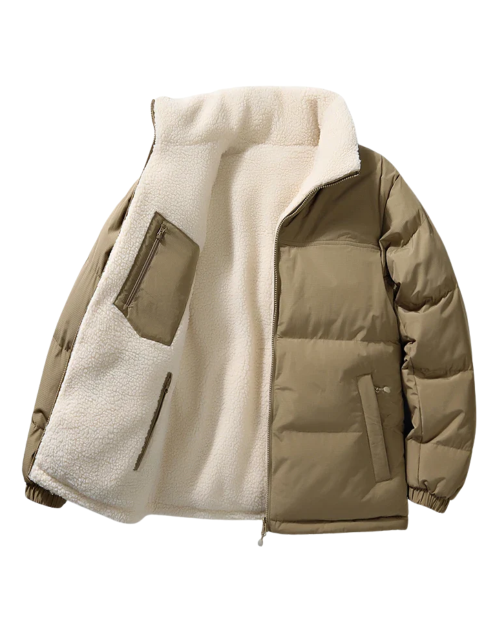 Casaco reversível elegante