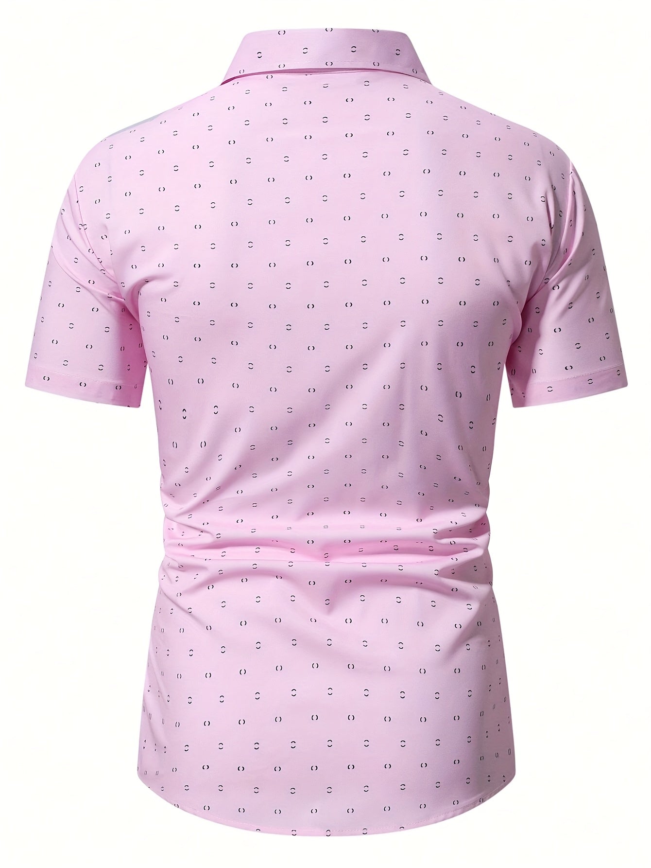Camisa elegante de manga curta