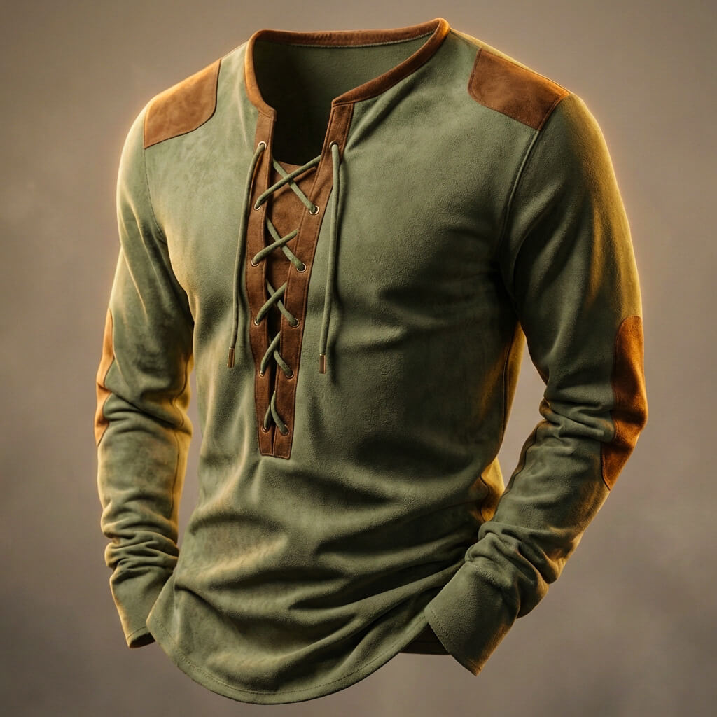 Vintage-Henley-Shirt