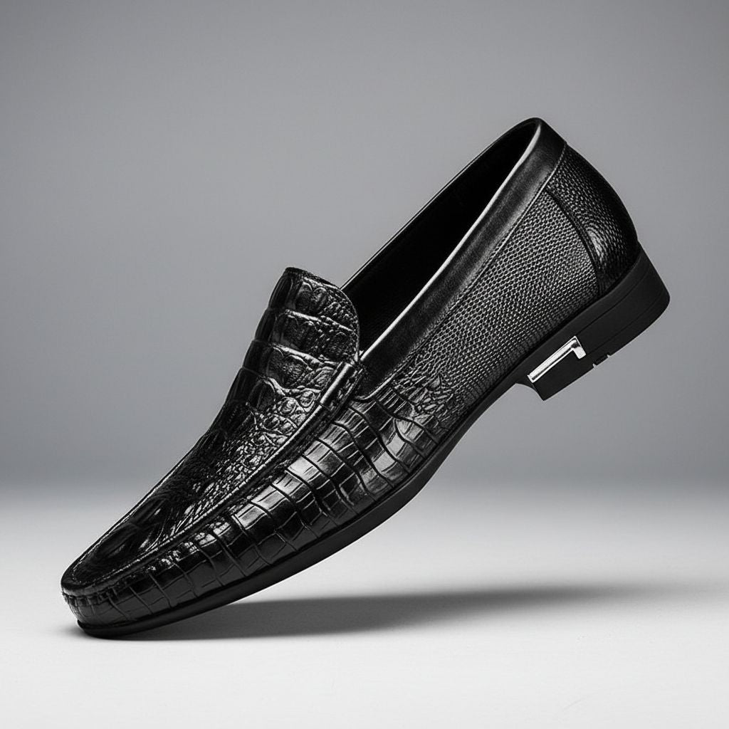 Mocassins de couro chiques